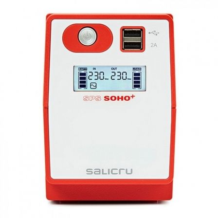Salicru SPS 500 SOHO+ 500VA/300W Línea Interactiva Torre Salicru SPS 500 SOHO+ 500VA/300W Línea Interactiva Torre